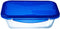 Hermetische Lunchtrommel Pyrex Cook & go Rechthoekig Blauw 30 x 23 cm 3,3 L Glas (4 Stuks)