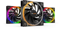 be quiet! Light Wings - 140mm PWM High-speed - Triple pack - Zwart (3-pack)