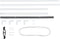 Vliegenhor Aluminium - Raamhor 80 x 100 cm - Wit - Incl. Bevestigingsmateriaal