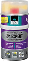 Bison 2K Expert Polyurethaanlijm set 900 g, supersterke 2-componentenlijm, (zee)watervaste lijm, bestand tegen extreme omstandigheden, makkelijk in gebruik