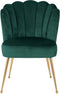 Richmond - Stoel Pippa Green velvet / gold