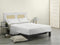 Set beddengoed Alexandra House Living Iber Beige Bed van 180 4 Onderdelen
