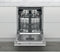 Whirlpool WIC 3C26 F - Deels geïntegreerde vaatwasser - Energieklasse E - Waterverbruik 9,5l per cyclus