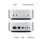 Apple MCYT4YP/A - Mini-Pc - 24 GB RAM - 512 GB SSD - Zilver