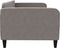 vidaXL - Slaapbank - 90x200 - cm - stof - taupe