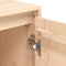 vidaXL - Dressoir - 110x34x75 - cm - massief - grenenhout