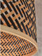 GOOD&MOJO Vloerlamp Java - Bamboe/Zwart - 58x32x150cm - Modern - Staande lampen voor Woonkamer - Slaapkamer