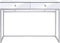 vidaXL-Wandtafel-gespiegeld-107x33x77-cm-staal-en-glas