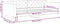 vidaXL - Slaapbank - 80x200 - cm - stof - donkergrijs