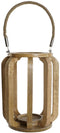 Home ESPRIT - Kaarshouder - Natuurlijk Kristal Mangohout 25 x 25 x 35 cm