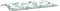 vidaXL - Tuinbankkussen - 100x50x7 - cm - oxford - stof - bladpatroon