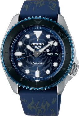 Seiko SRPH71K1 heren horloge 42 mm - Blauw