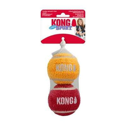 Kong sport softies bal 7,5x7,5x7,5 cm 2 st