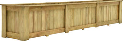 vidaXL - Plantenbak - verhoogd - 291x50x50 - cm - geïmpregneerd - grenenhout