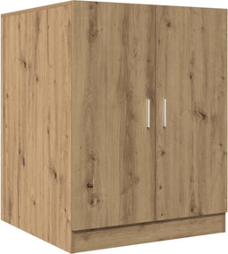 vidaXL - Wasmachinekast - 70,5x71,5x91,5 - cm - artisanaal - eikenkleurig
