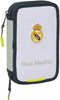 Real Madrid Gevuld Etui - 29 stuks - 2 vakken met rits - Wit (29 stuks)
