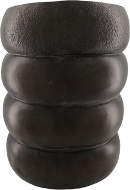 DKNC - Bijzettafel Jakarta - Magnesium - 38x38x48 cm - Bruin