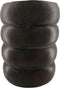 DKNC - Bijzettafel Jakarta - Magnesium - 38x38x48 cm - Bruin