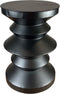 DKNC - Bijzettafel Owen - Metaal - 38.5x54.5cm - Zwart