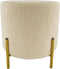 DKNC - Kruk Sabrina - Metaal - 37x37x38cm - Creme