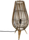 DKNC - Lamp Erfurt - Bamboe - 28x28x58cm - Bruin