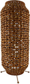 DKNC - Staande lamp Suluc - Waterhyacint - 22x22x58cm - Bruin
