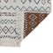 vidaXL - Vloerkleed - 160x230 - cm - katoen - beige - en - blauw