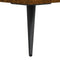 vidaXL - Schappenkast - 34,5x32,5x90 - cm - bewerkt - hout - gerookt - eikenkleurig
