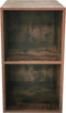 VDD - Platen opbergkast - 2 vakken - 36 x 34.5 x 70.5 cm - Walnoot