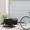 vidaXL - Fietstrailer - 30 - kg - ijzer - zwart