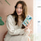 Selencia Hoesje - Geschikt voor Samsung Galaxy A13 (4G) - Zarya Fashion Extra Beschermende Backcover - Green Jungle Leaves