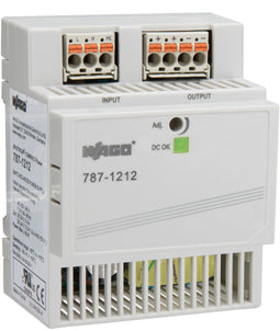 Wago 787-1212 - DIN-rail netvoeding 24 V 2.5 A 60 W - 1 uitgang