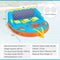 Coast Sleepboei - 3 Personen - Opblaasbaar - 300kg - 193x189x82cm - Veelkleurig