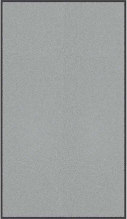vidaXL - Deurmat - 115x200 - cm - grijs