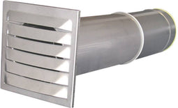 Wallair N37827 Energiebesparende muurdoorvoer RVS Geschikt voor buisdiameter: 10 cm
