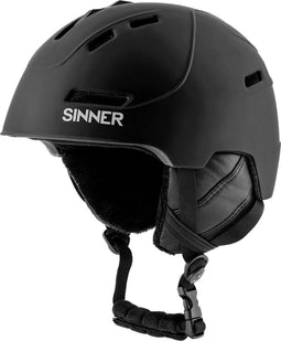 Sinner Silverton - Skihelm Unisex - Verstelbaar - Zwart - maat S