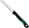 DKS Solingen Tomatenmes - Gekarteld RVS Lemmet - 19,5cm - Zwart/Groen