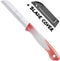 DKS SolingenTomatenmes - Gekarteld RVS Lemmet - 19,5cm - Rood/Wit