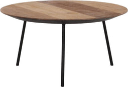 DTP Home Coffee table Jupiter large NATURAL,30xØ60 cm, recycled teakwood