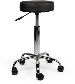 Tabouret kruk zwart standaard gasveer