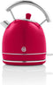 Swan Retro Waterkoker SK14630 - 1.8 Liter - 3000 Watt - Rood