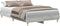 vidaXL - Bedframe - 120x190 - cm - Grijs - Sonoma - Geengineerd - Hout
