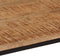 vidaXL - Wandtafel - 80x30x74 - cm - massief - mangohout - en - ijzer