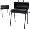 BBQ/Houtskoolbarbecue - 89 cm - Zwart