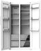Cecotec 02437 - Vrijstaand Amerikaanse deur - 430 l - Wit