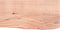 vidaXL - Wandschap - 60x30x(2-4) - cm - behandeld - massief - eikenhout - lichtbruin