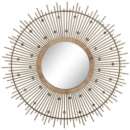 Wandspiegel Natuurlijk 90 x 3 x 90 cm