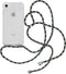 iMoshion Hoesje Geschikt voor iPhone SE (2022) / SE (2020) / 8 / 7 Hoesje Met Koord - iMoshion Backcover met koord - Transparant