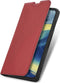 iMoshion Hoesje Geschikt voor Nokia XR20 Hoesje Met Pasjeshouder - iMoshion Slim Folio Bookcase - Rood