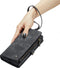 Caseme Geschikt voor Samsung Galaxy S24 Ultra hoes - Vintage 2 in 1 portemonnee - Zwart